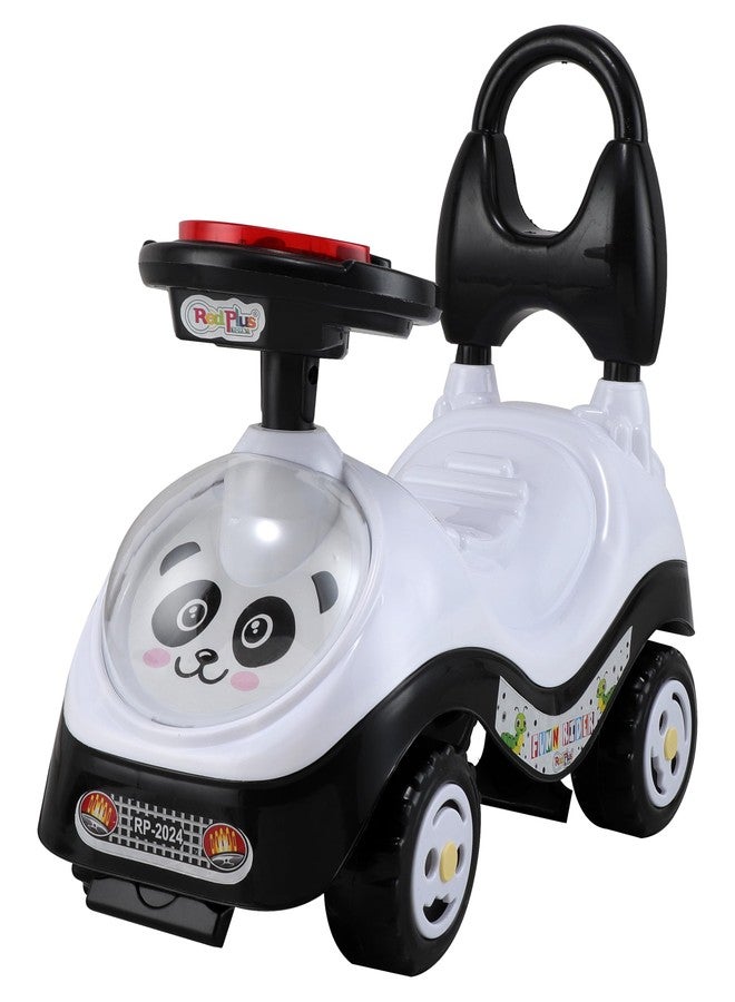 JoyRide Fun Rider Ride on & Car for Kids with Light,Music & Horn Steering, Push Car for Baby with Backrest, Safety Guard & Big Wheels, Ride on for Kids 1 to 3 Years Upto 25 Kgs (Black White) - Image 1
